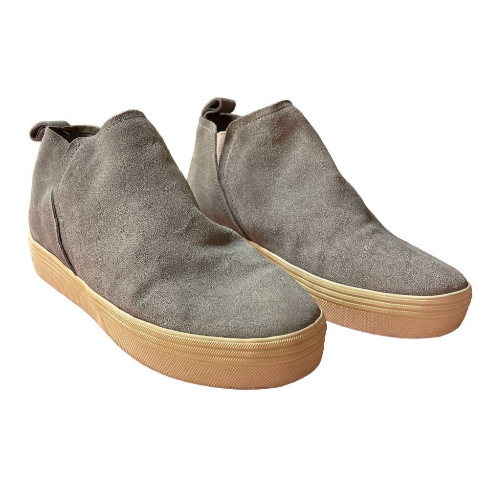 Dolce Vita Gray Suede Tasha High Top Sneaker Size 10M